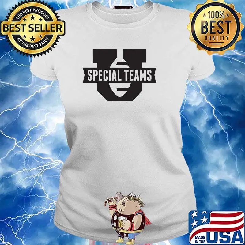 Special Teams U Black Logo Shirt Ladies tee