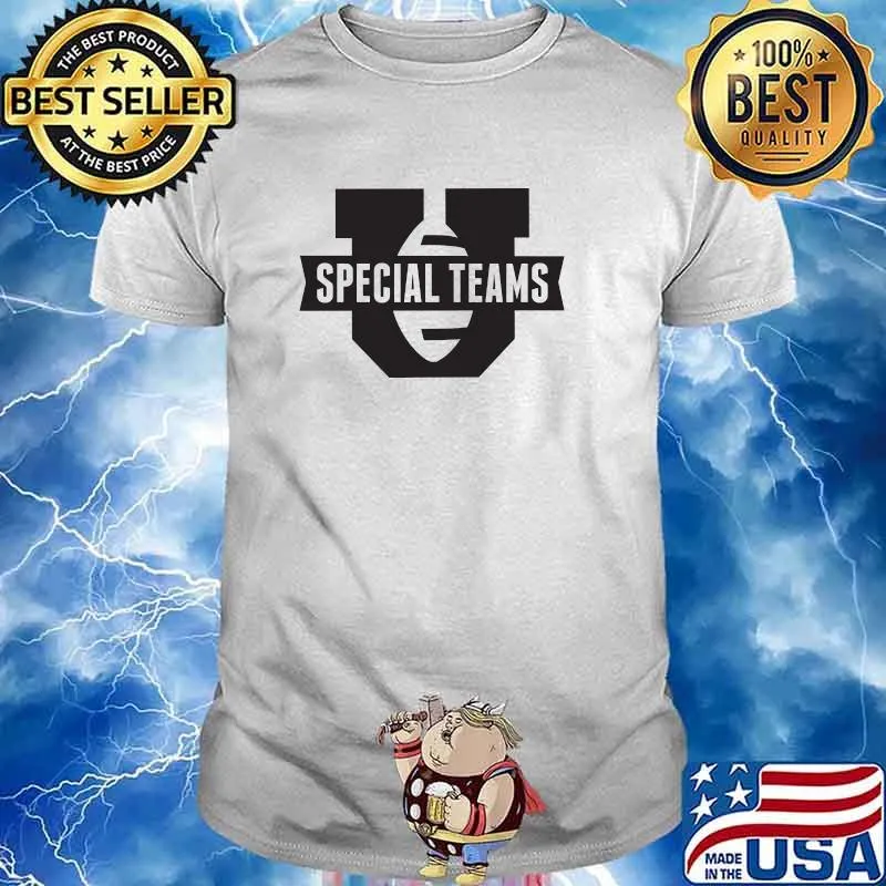 Special Teams U Black Logo Shirt