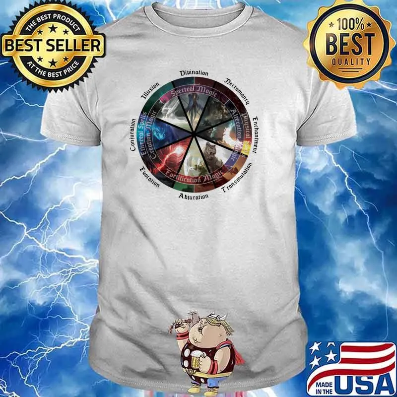 Spectral Magic Divination Nettromancy Legend Shirt