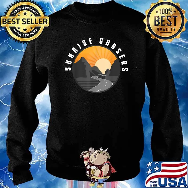 Sunrise Chasers Car Club Shirt Sweater