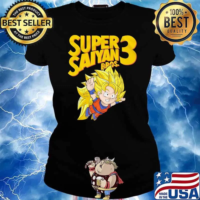 Super saiyan dragonball s Ladies tee