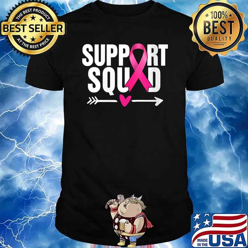 Support Squad Breast Cancer Awareness T-Shirt