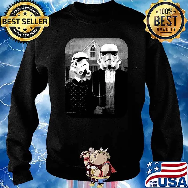 SW American gothic Star War Shirt Sweater