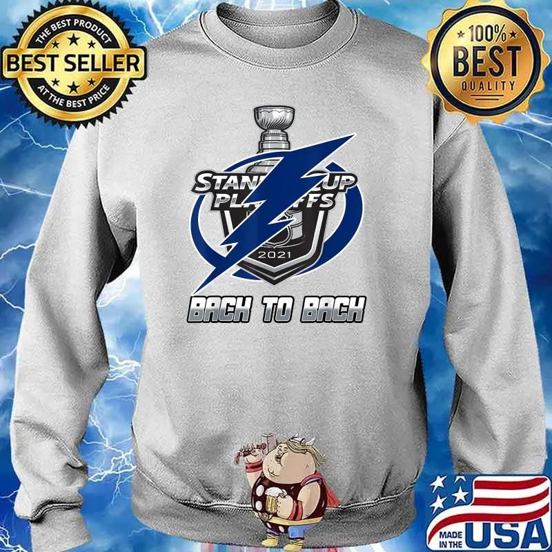 Tampa Bay City Back to Back Light.ning Thunder Reign Hockey Shirt Sweater
