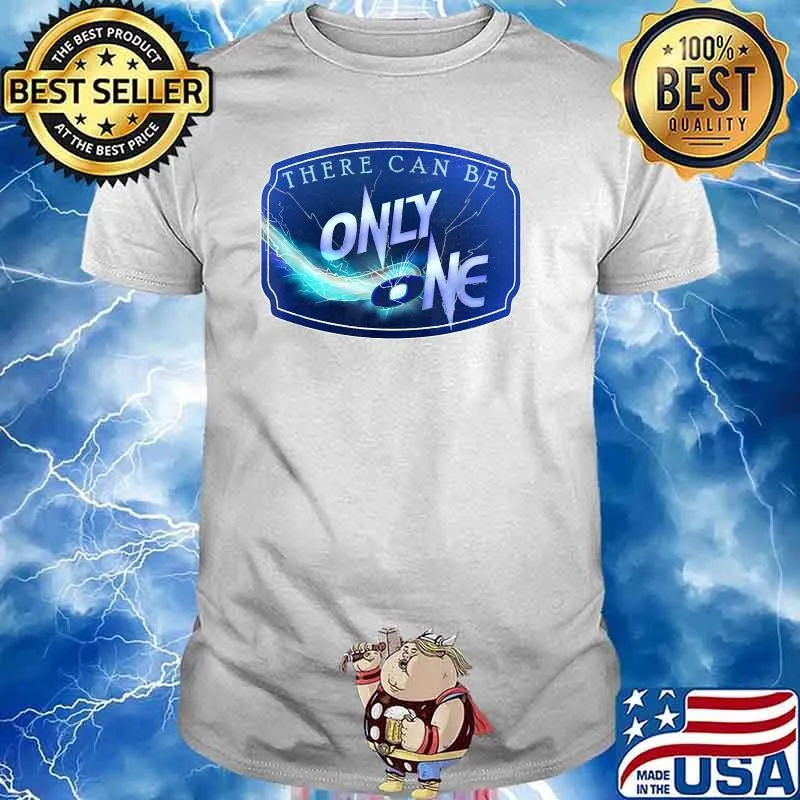 Tampa Bay Hockey Fan Parody There Can Be Only One Shirt