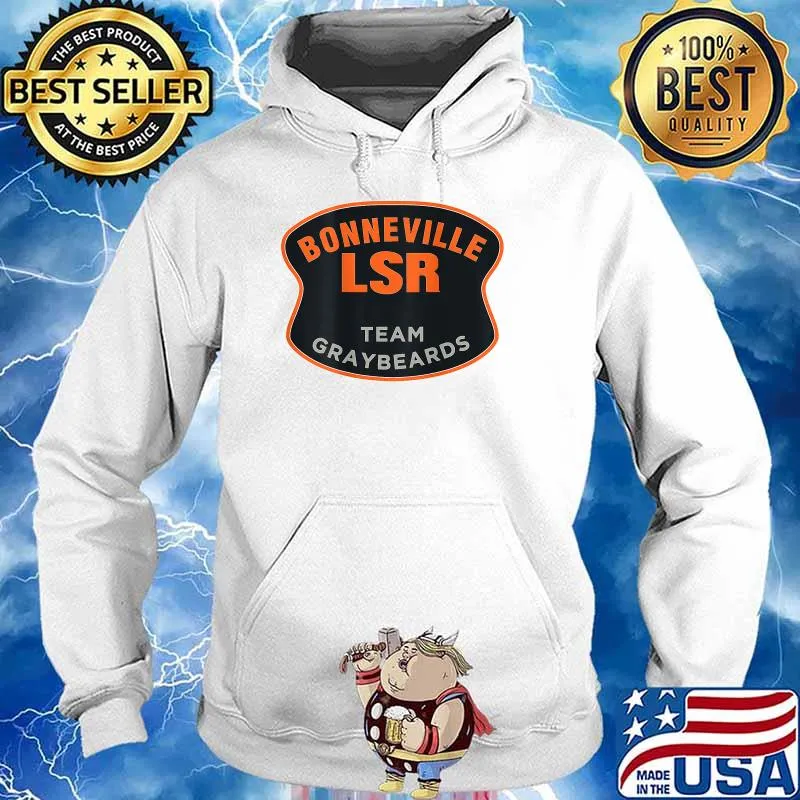 Team Graybeards Bonneville LSR T-Shirt Hoodie