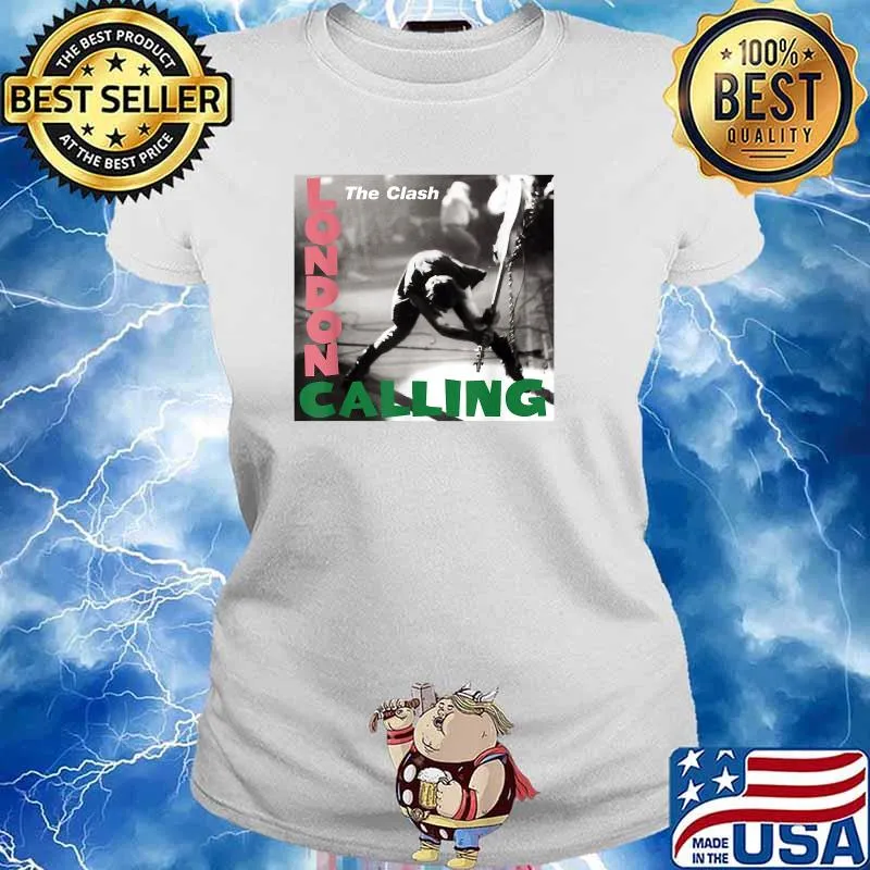 The Clash London Calling Shirt Ladies tee