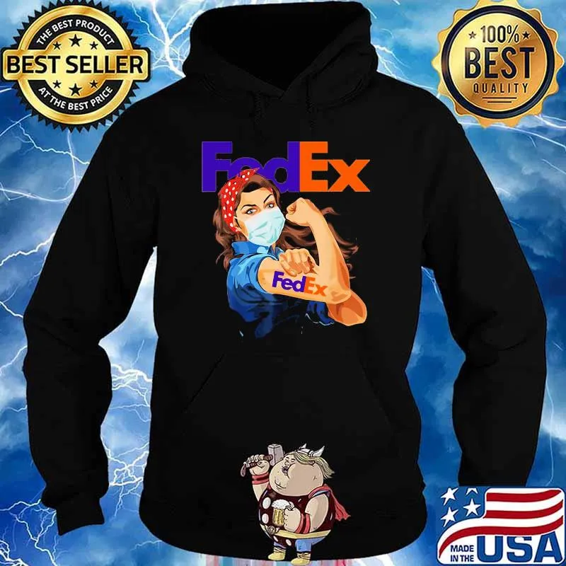 The Fedex Strong Girl Hoodie