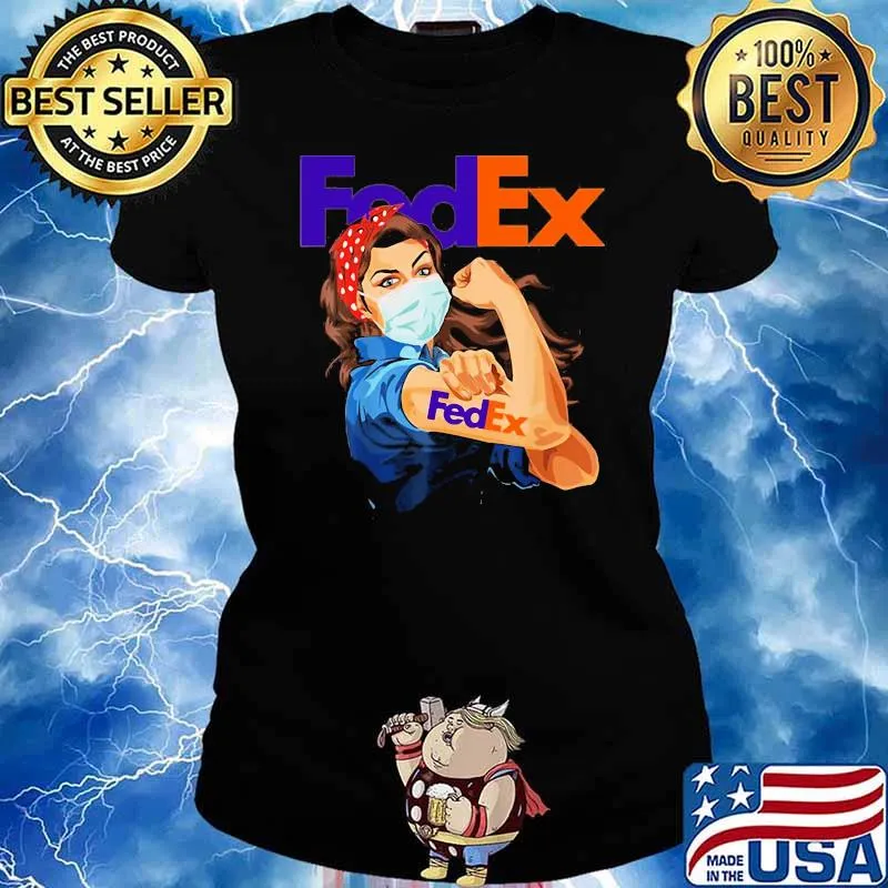 The Fedex Strong Girl Ladies tee