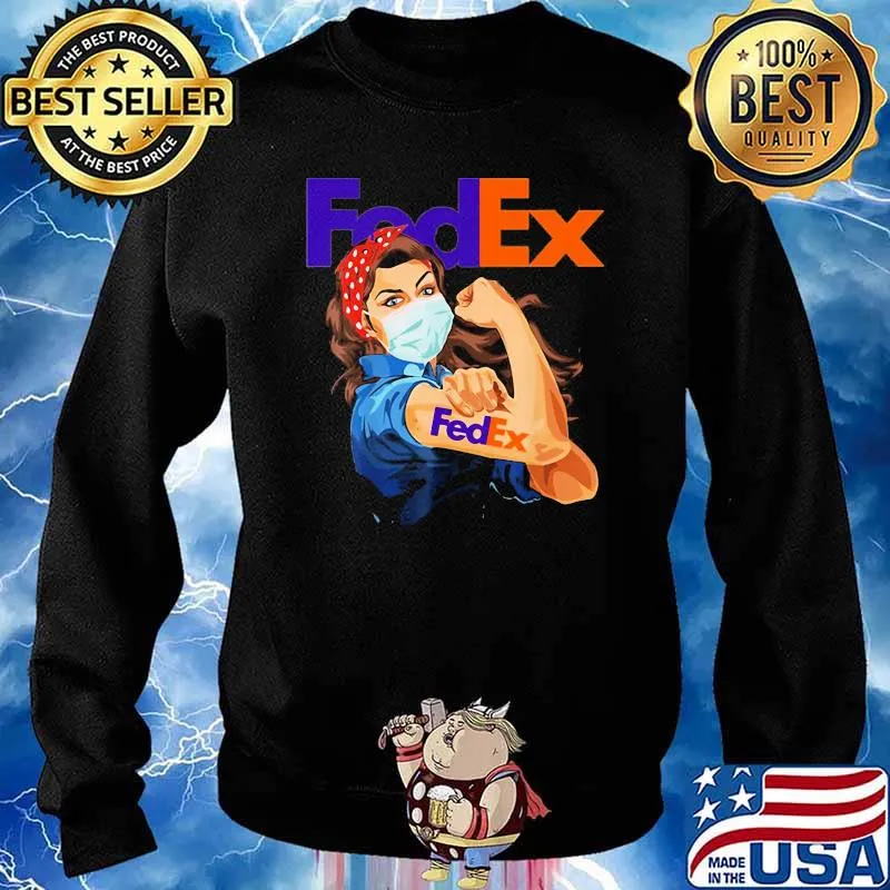 The Fedex Strong Girl Sweater