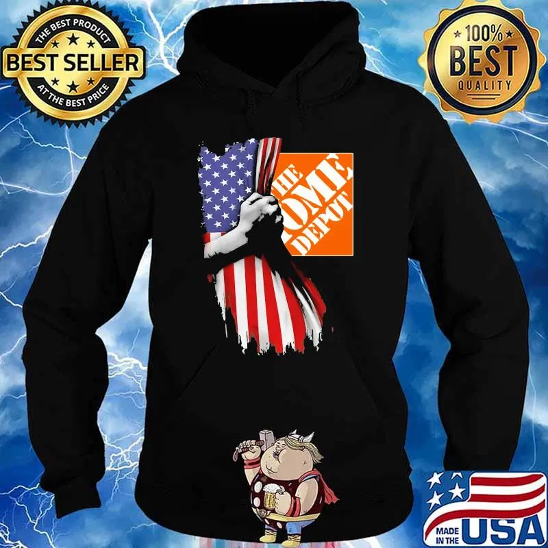 The Home Depot American Flag Hoodie