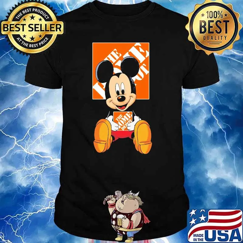 The Home Depot Mickey shirt