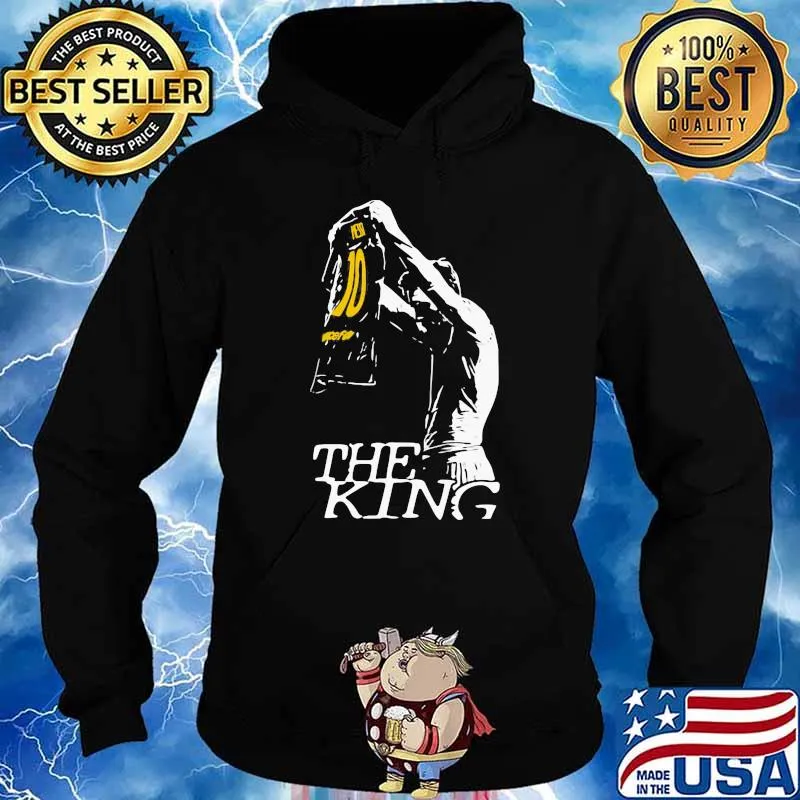 The King Lionel Messi 10 Champion Shirt Hoodie