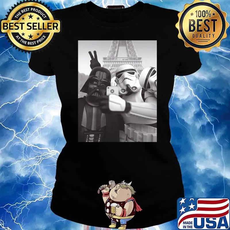 The Stmtrooper Star War in Paris Shirt Ladies tee