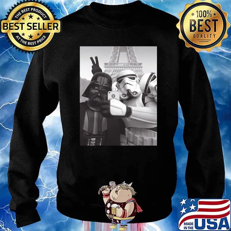 The Stmtrooper Star War in Paris Shirt Sweater