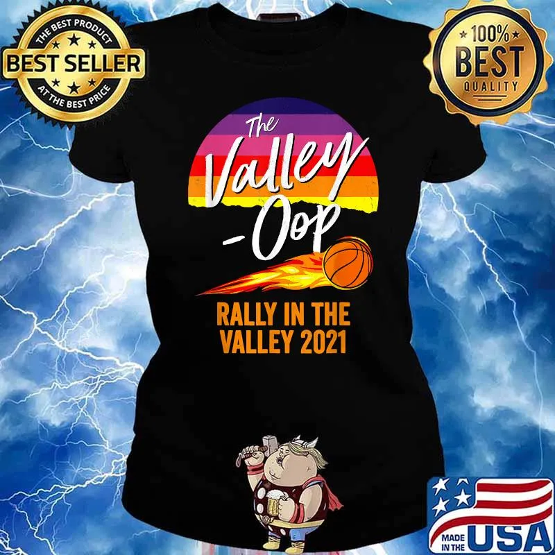 The Valley-Oop Rally in the Valley 2021 Vintage T-Shirt Ladies tee