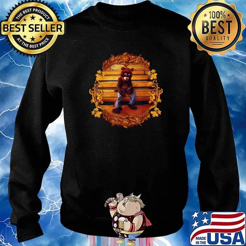 The Vintage Kanyes Funny Design Wests 80s Style Art Shirt Sweater