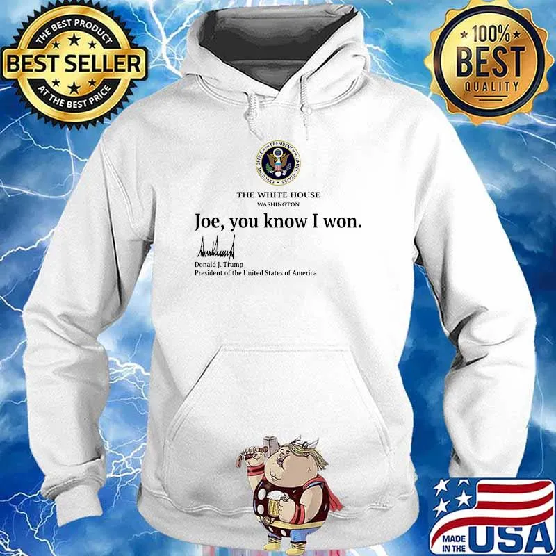 The white house washington joe you know i won s Hoodie