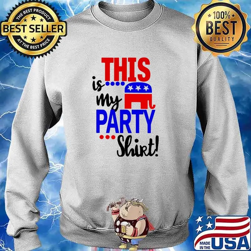 This is my party election s Sweater
