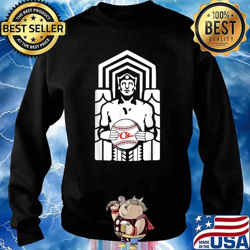 Traffic Bridge Cleveland Baseball T-Shirt Sweater
