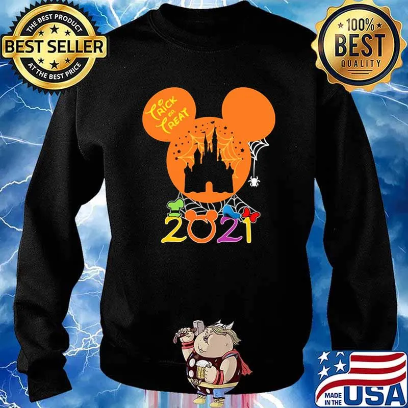 Trick Or Treat 2021 Halloween Shirt Sweater