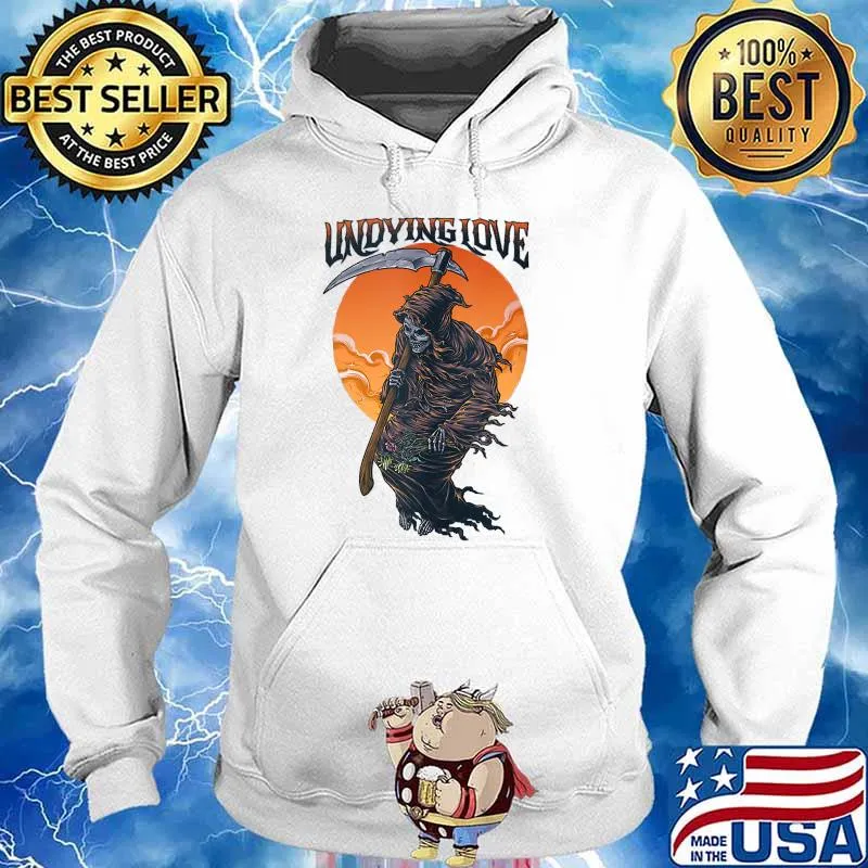 Undying Love Skull Death Moon Shirt Hoodie