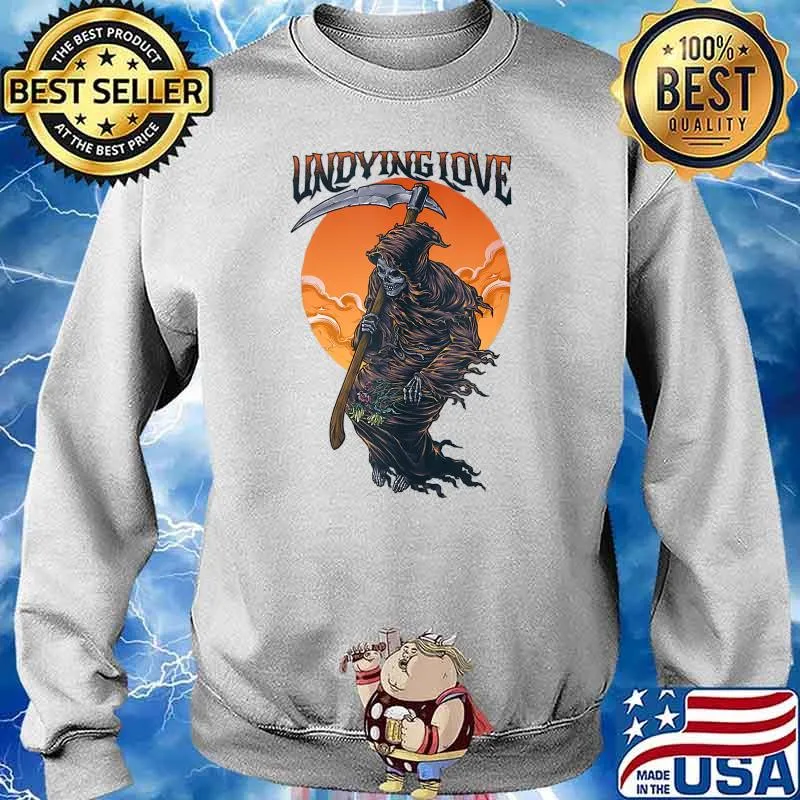 Undying Love Skull Death Moon Shirt Sweater