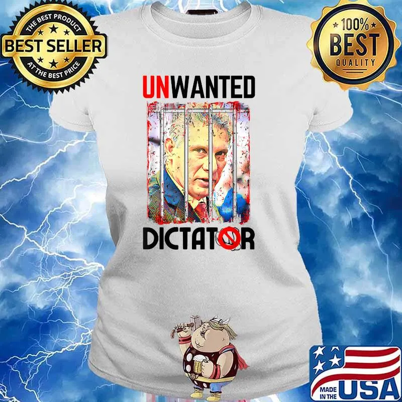 Unwanted Dictator Diaz Canel T-Shirt Ladies tee