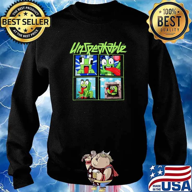 Unzaedable Gaming Four Sided Shirt Sweater
