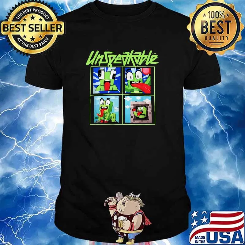 Unzaedable Gaming Four Sided Shirt