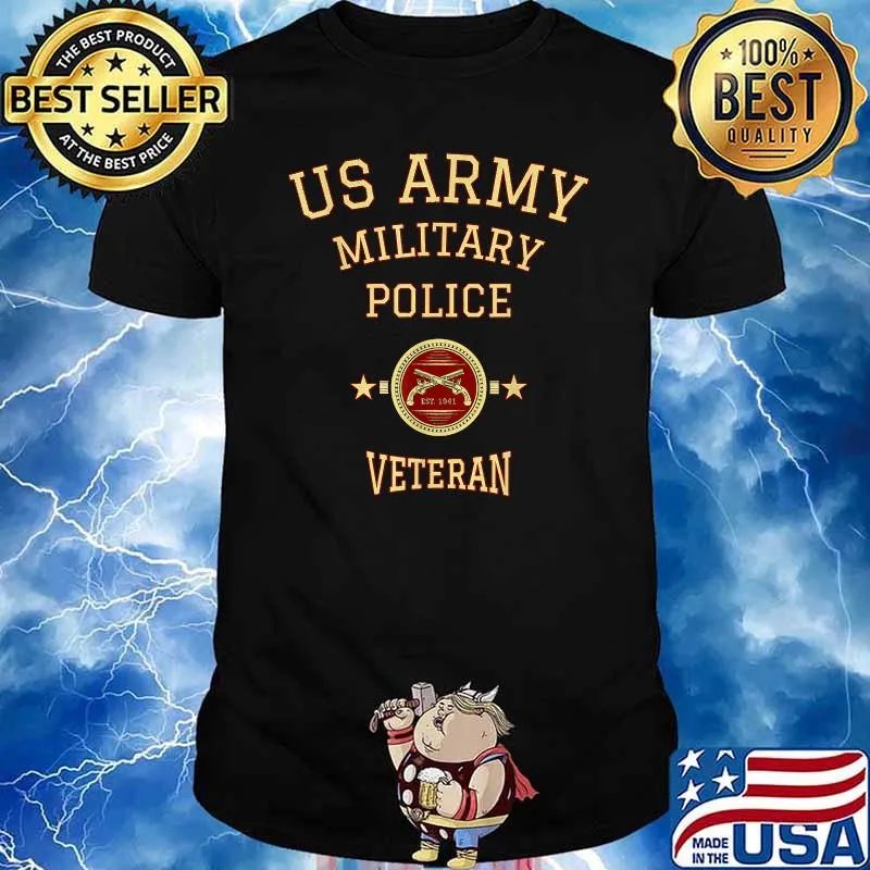 US Army Military Police Veteran Retired Police Officer Shirt