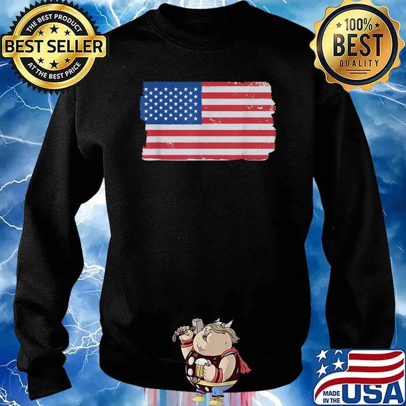 Us flag grunge T-Shirt Sweater