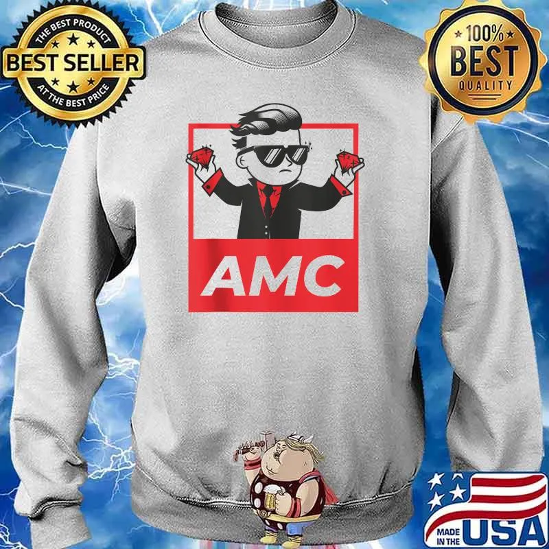 Wallstreetbets Diamond Hands, Wallstreetbets AMC To The Moon Shirt Sweater
