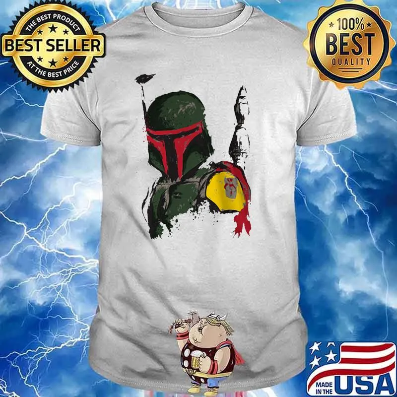 Warrior star wars the mandalorian shirt