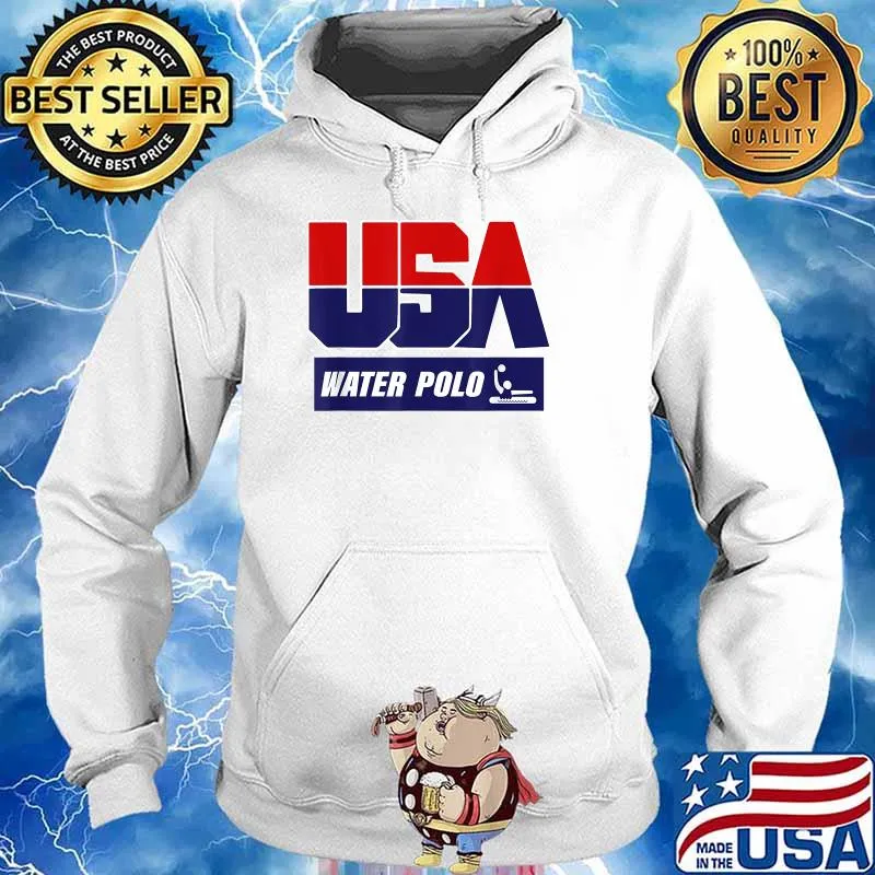 Water Polo 2021 USA Team T-Shirt Hoodie