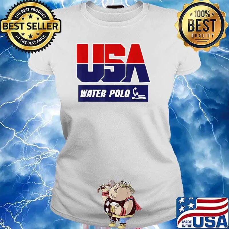 Water Polo 2021 USA Team T-Shirt Ladies tee