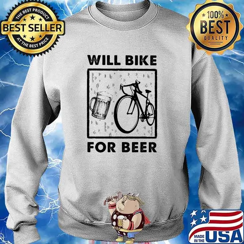 Will bike for beer s Sweater