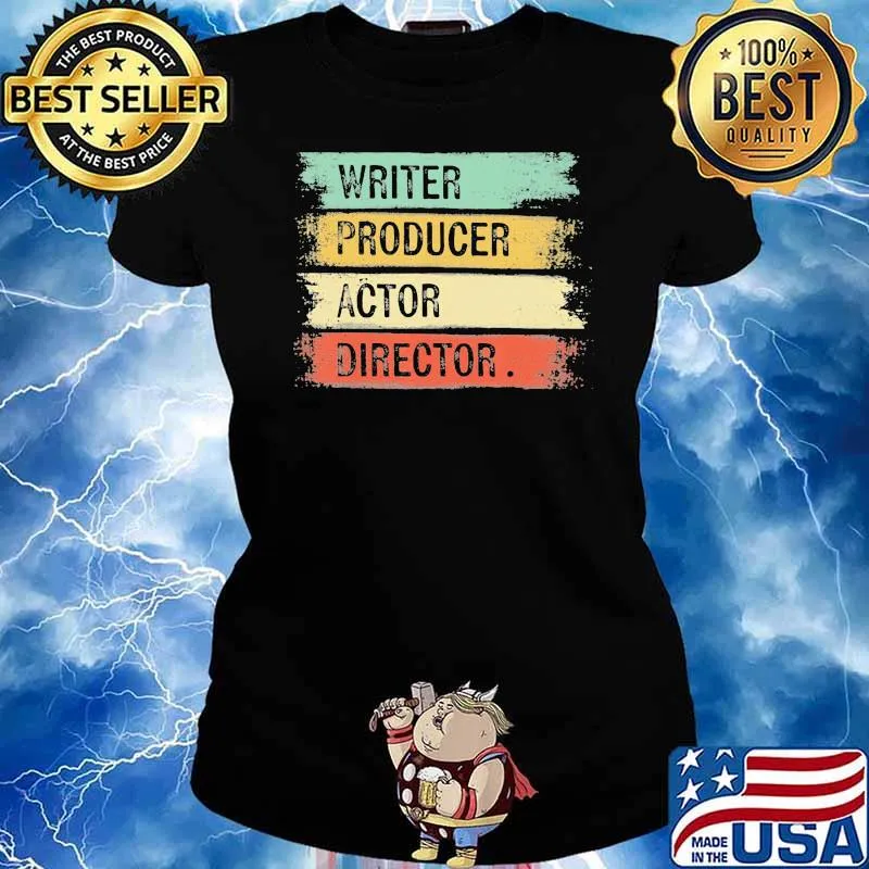 Writer Producer Actor Director Vintage Shirt Ladies tee