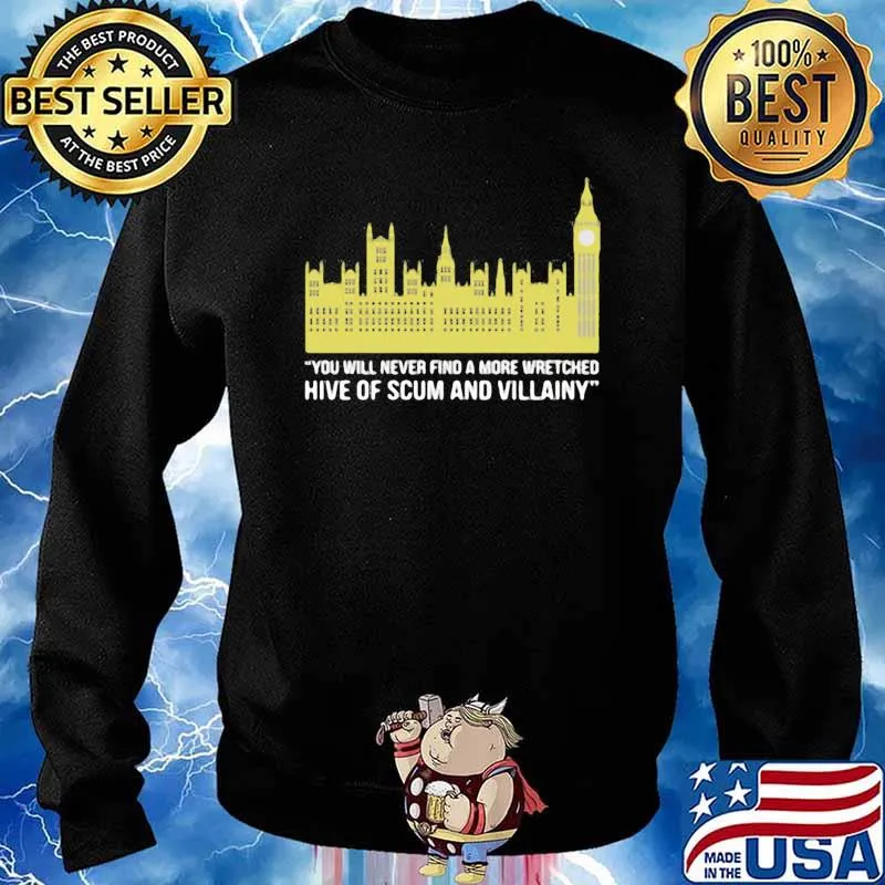 You will never find a more wretched hive of scum and villainy s Sweater