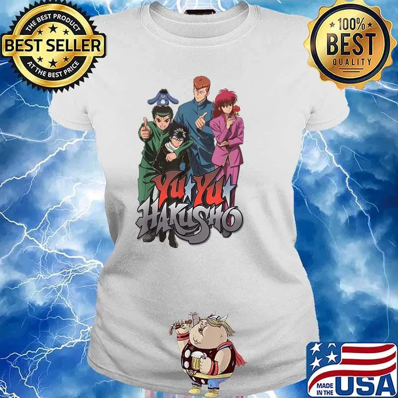 Yuyu Hakusho Tee Art T-Shirt Ladies tee