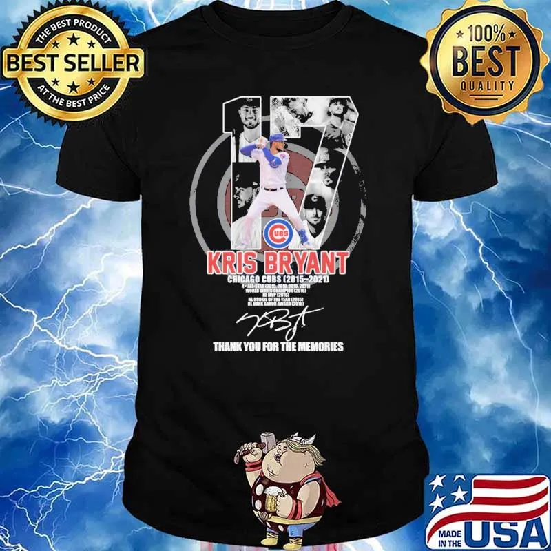 17 Kris Bryant Thank You For The Memories Shirt