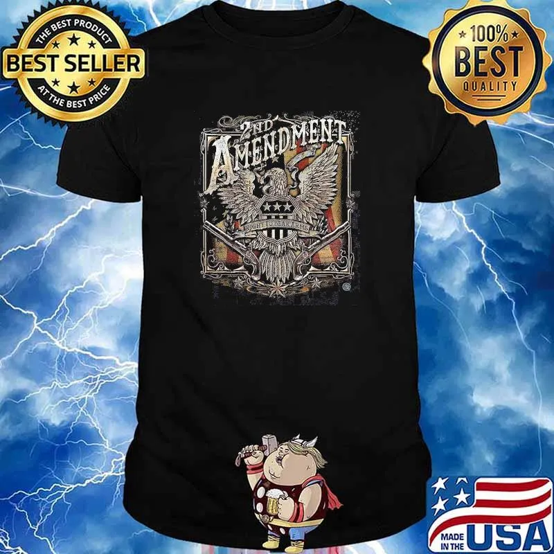 2ndn amendment eagle silver shirt
