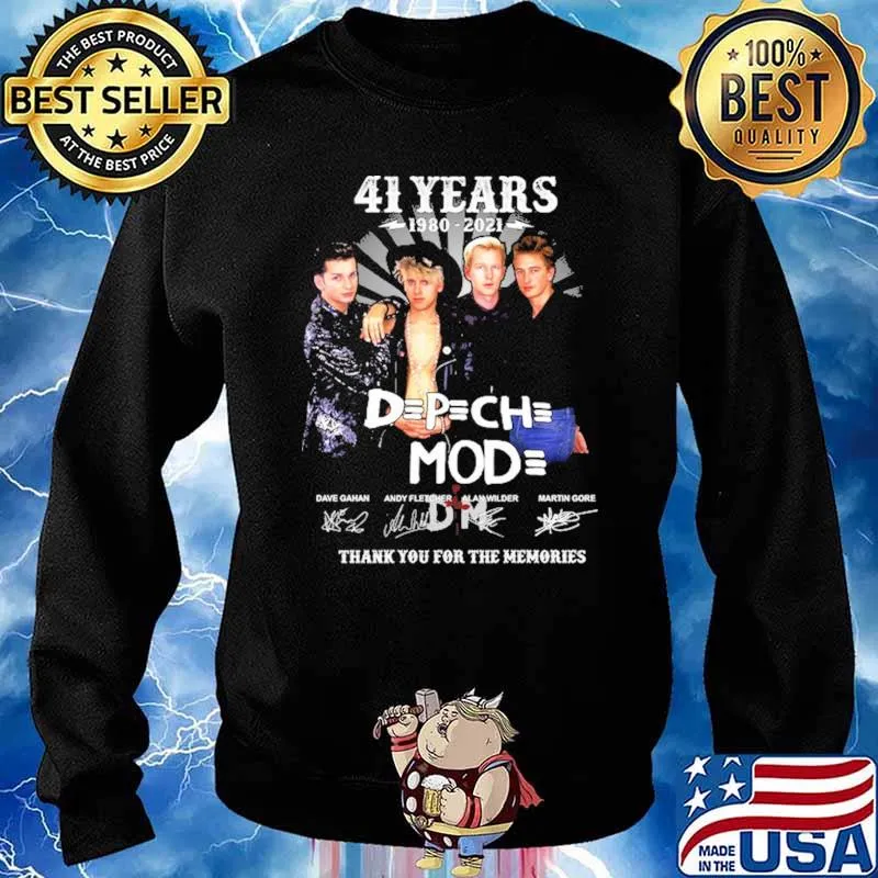 41 Years 1980 2021 DPCH Mod Thank You For The Memories Shirt Sweater