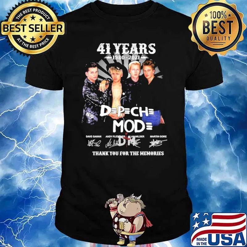 41 Years 1980 2021 DPCH Mod Thank You For The Memories Shirt