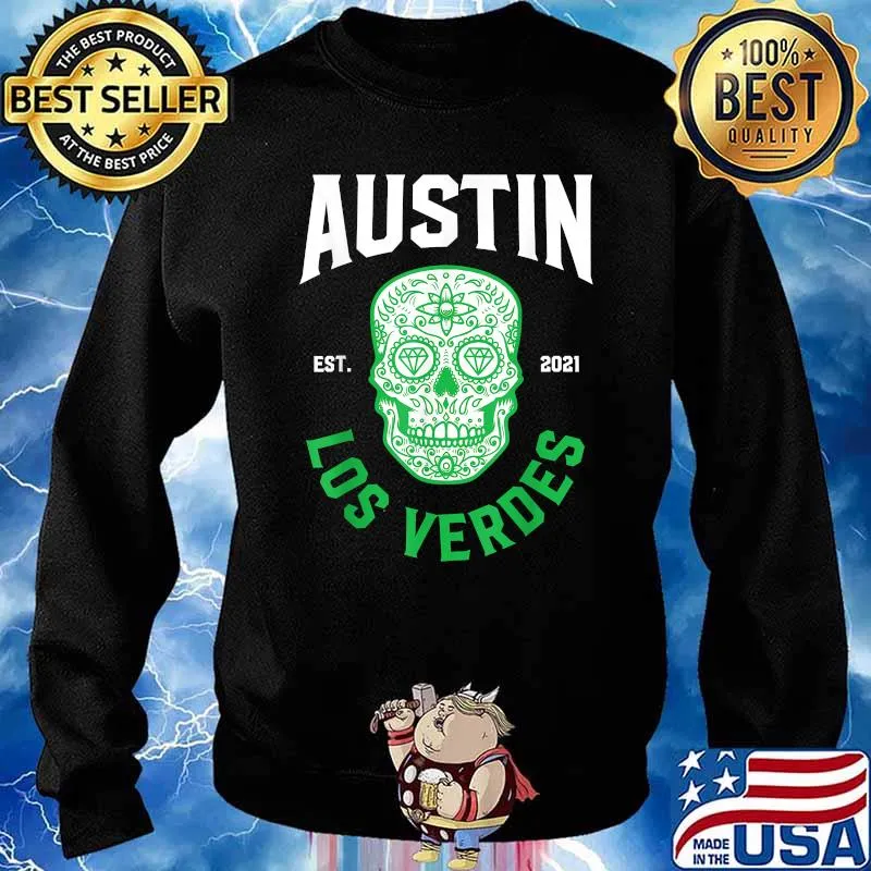Austin Verdes Gear - Austin Futbol Austin Soccer FC Verde T-Shirt Sweater
