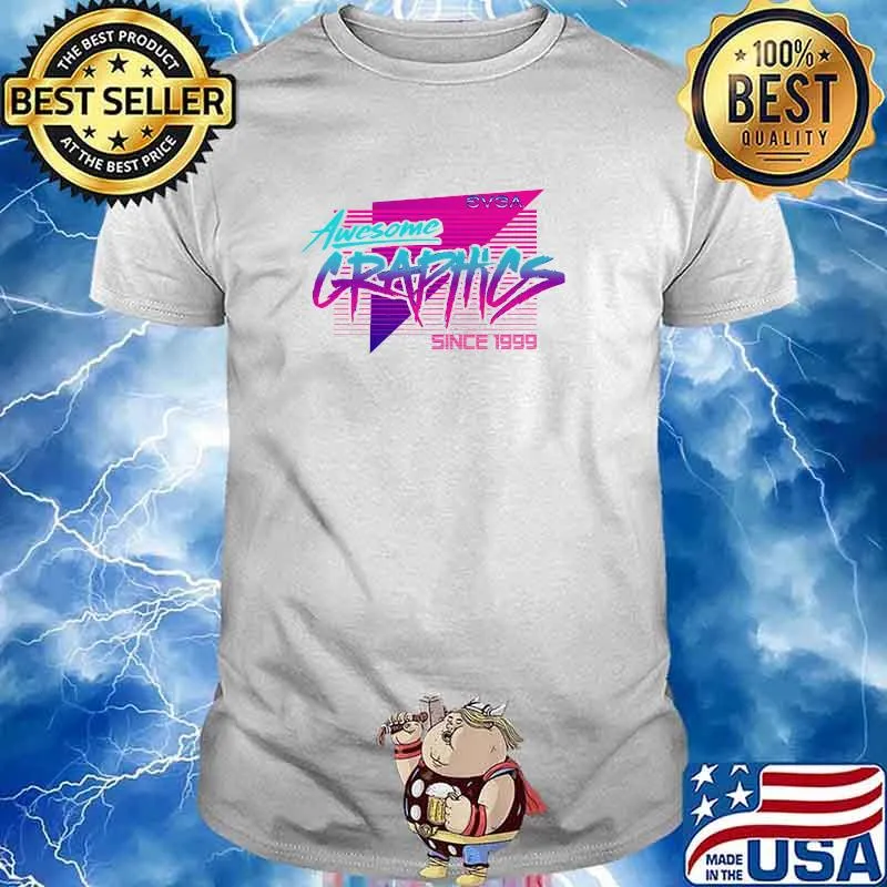 Awesome Graphics Since 1999 Premium T-Shirt