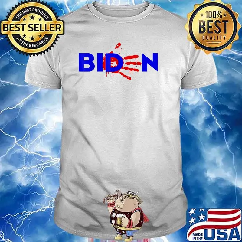 Biden Handprint Resign Now T-Shirt