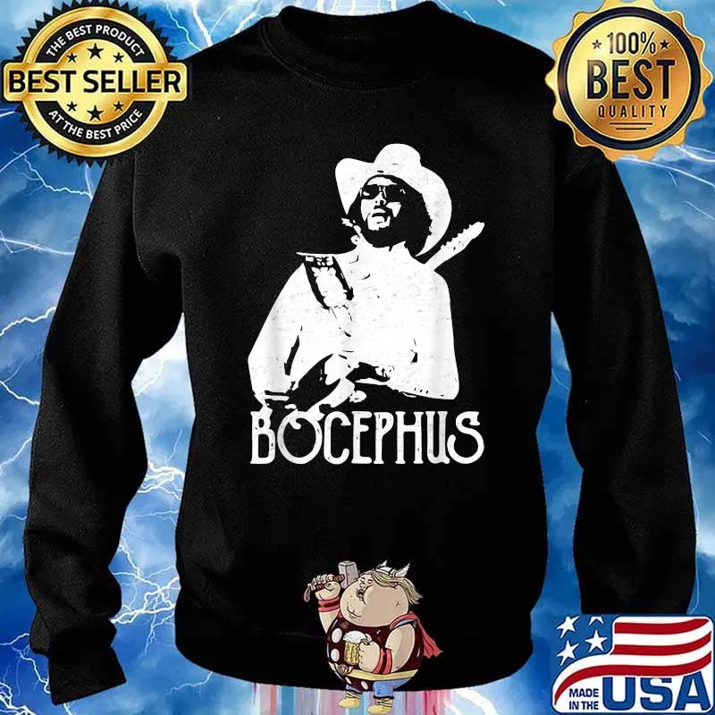 Bocephuss Retro Hank Jr Art Williams Music T-Shirt Sweater