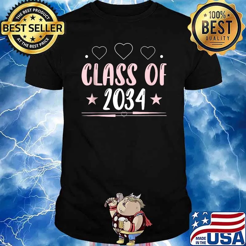 Class Of 2034 Grow With Me T-Shirt