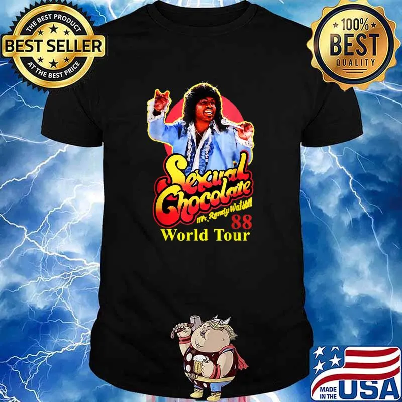 Classic vintage 1970s Sexual Chocolate World Tour T-Shirt